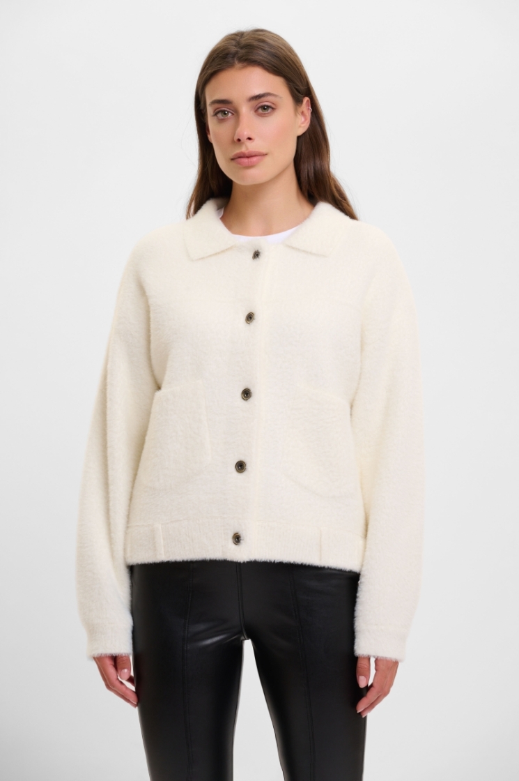 Boxy jacket Snow white 