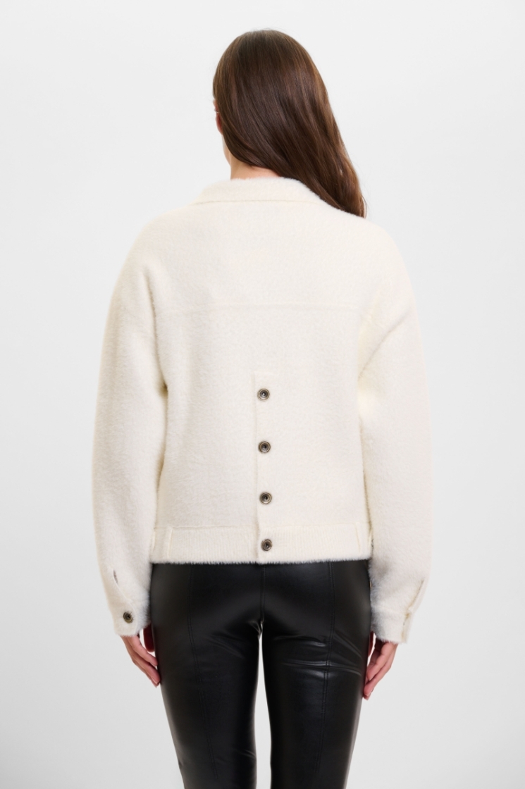 Boxy jacket Snow white 