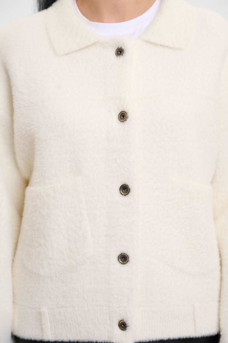 Boxy jacket Snow white 