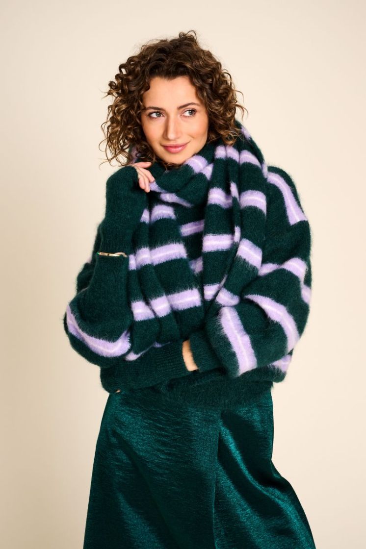  DARK GREEN STRI